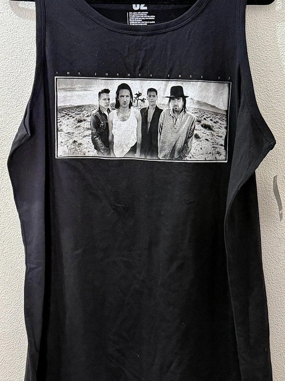 U2 Graphic Tank Top in Black & White Size 3 NWT
